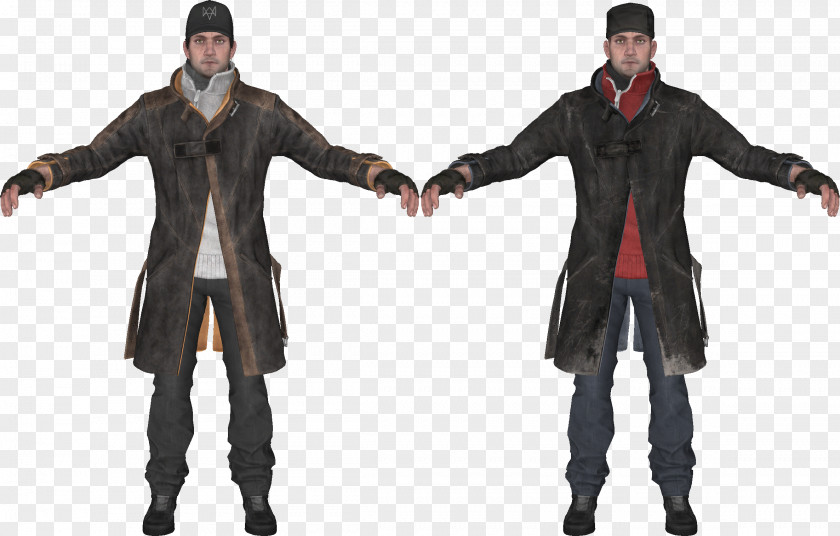 Aiden Pearce Robe Costume Design Homo Sapiens Character PNG