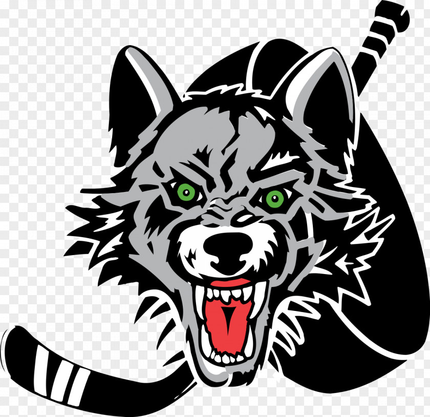 Big Bad Wolf Chicago Wolves American Hockey League Milwaukee Admirals Grand Rapids Griffins PNG