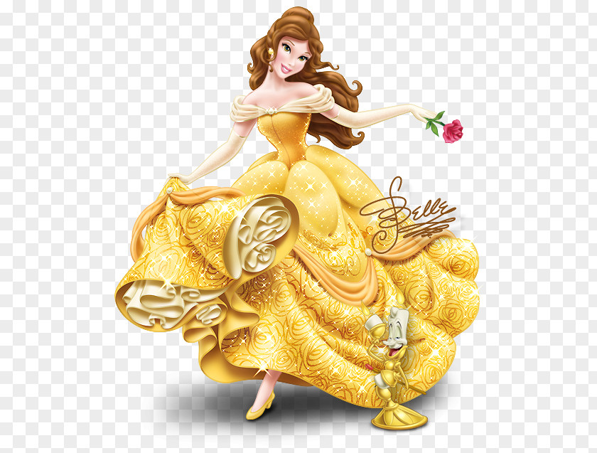 Gold Bell Belle Beast Princess Jasmine Disney Ariel PNG