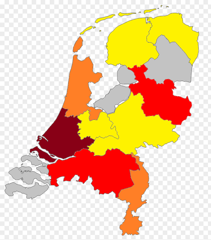 Map Provinces Of The Netherlands Delft Flag PNG