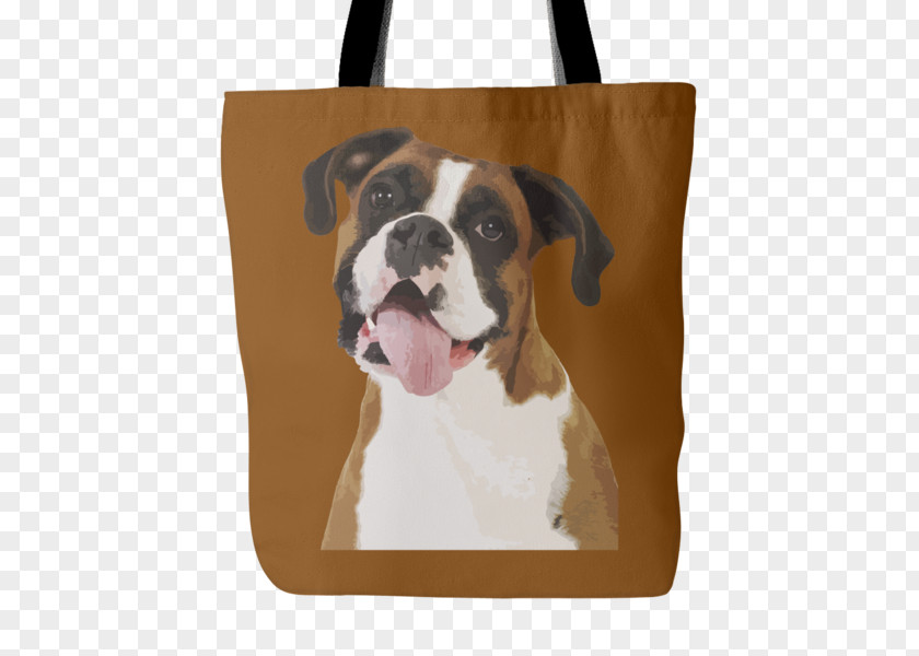Puppy Dog Breed Boxer Tote Bag PNG