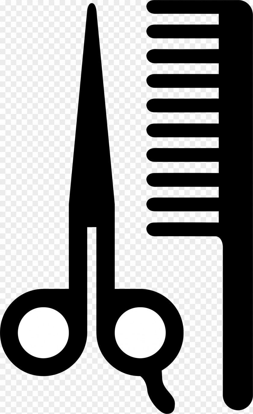 Scissors Comb Hair Clipper Barber Hairdresser Clip Art PNG