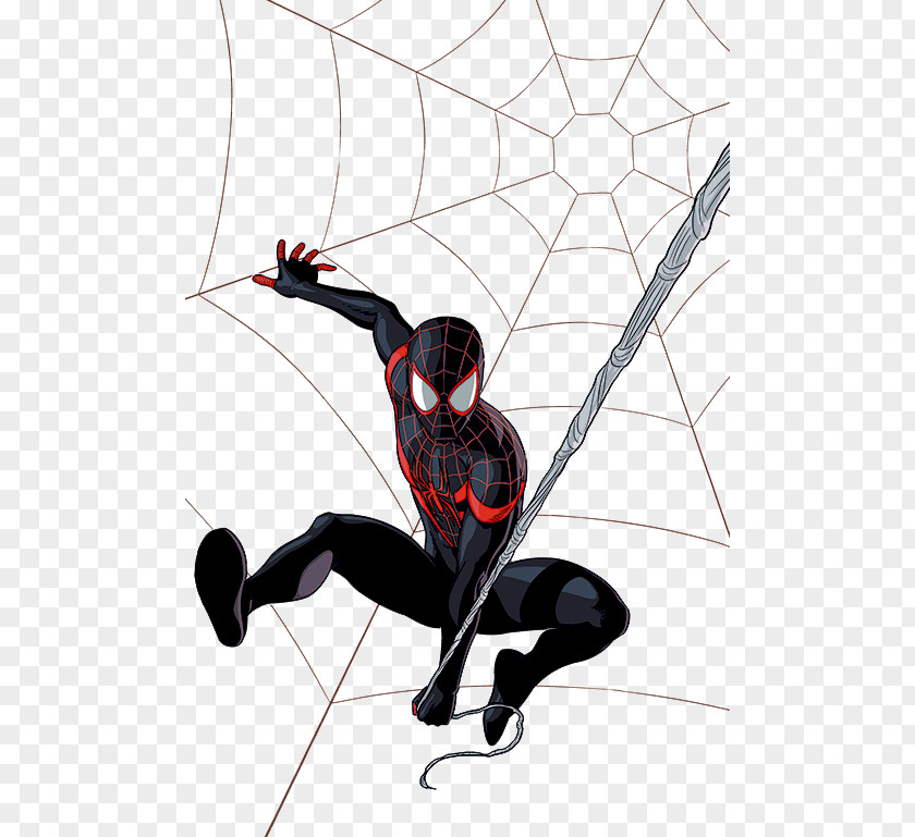 Spider-man Miles Morales: The Ultimate Spider-Man Drawing Marvel PNG