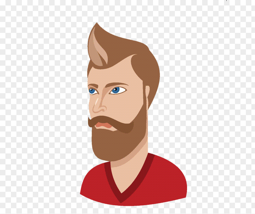 Young Man Beard PNG