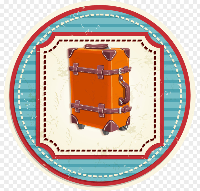 Bagage Ornament Illustration Suitcase Image PNG