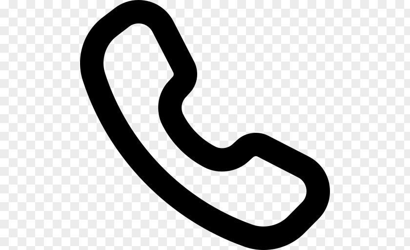 Blackandwhite Symbol Telephone Cartoon PNG