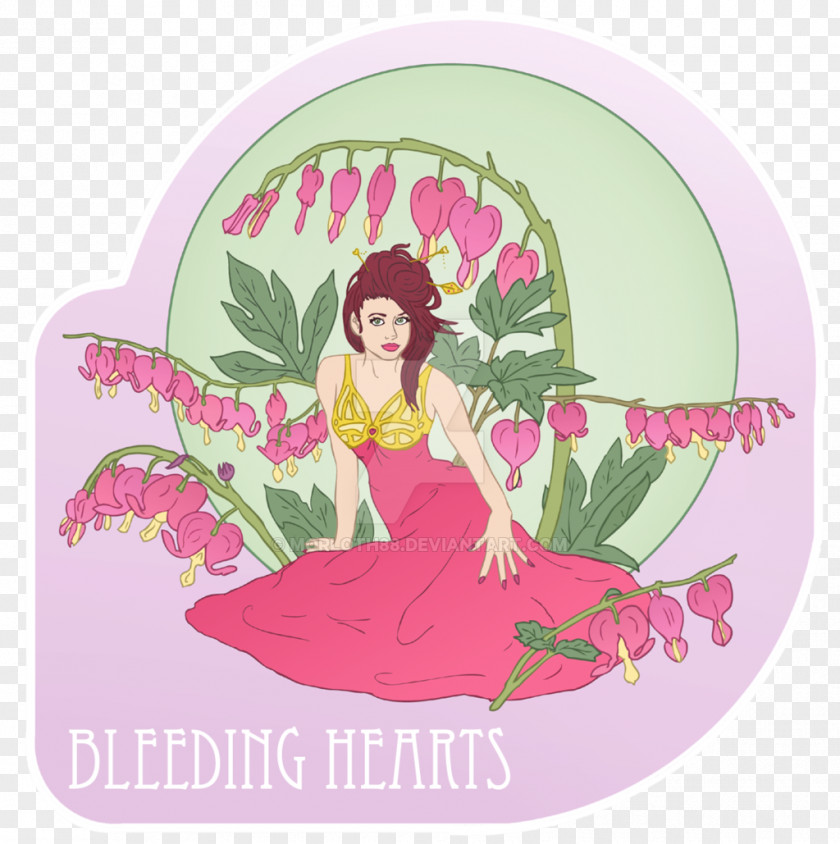 Bleeding Heart Trientalis Europaea Allerleirauh Donkeyskin Starflower Brothers Grimm PNG