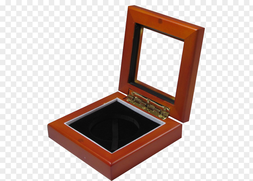 Box Wooden Display Case Glass PNG
