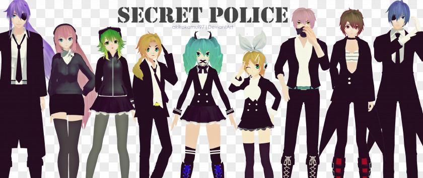 Hatsune Miku Vocaloid Kagamine Rin/Len VY2 MikuMikuDance PNG