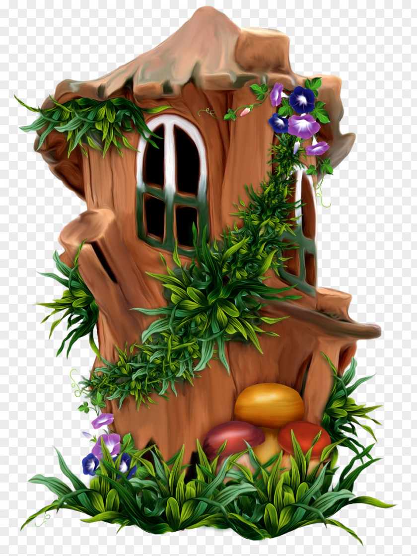 Jerrycan House Fairy Tale PNG