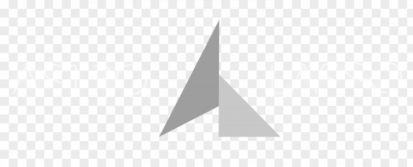 Lasso Triangle Logo White PNG