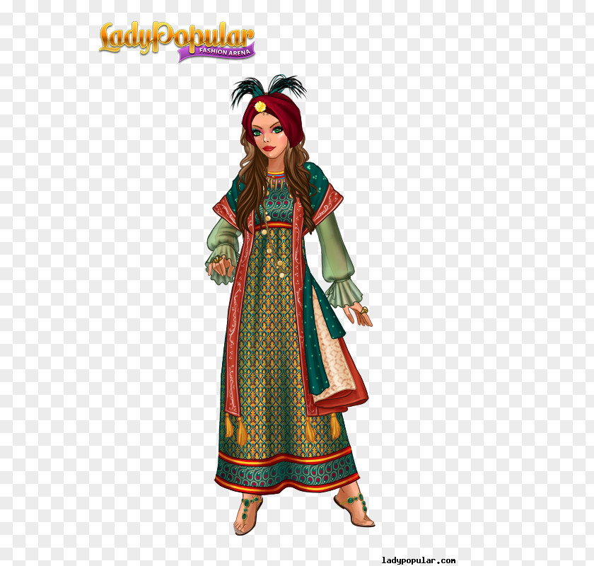 NOROZ Lady Popular Fashion Model Costume Designer Game PNG