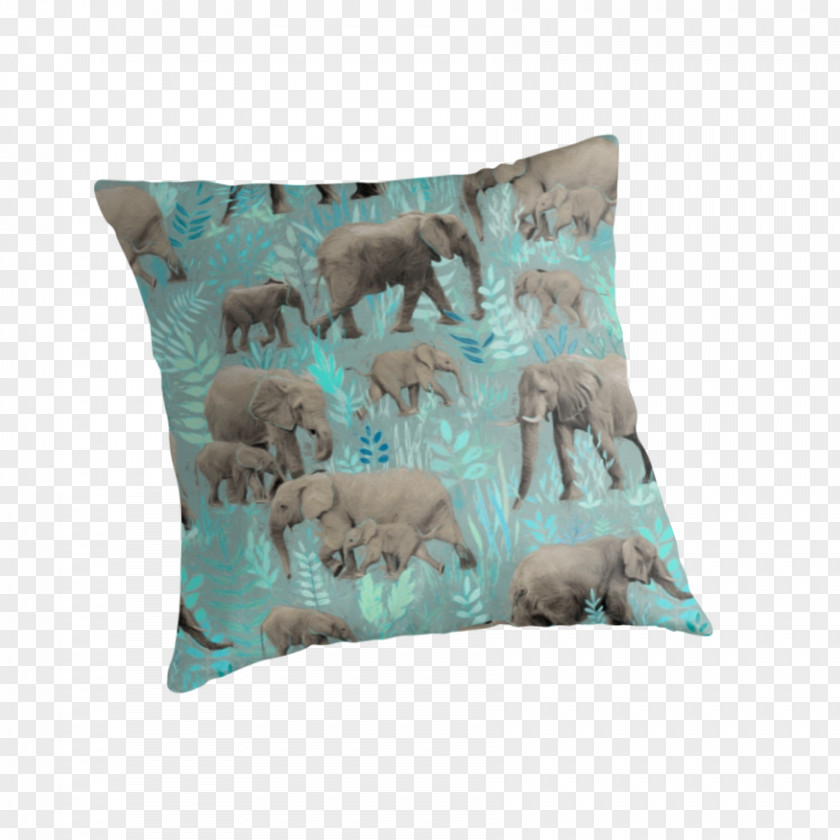 Pillow Throw Pillows Cushion Turquoise Teal PNG