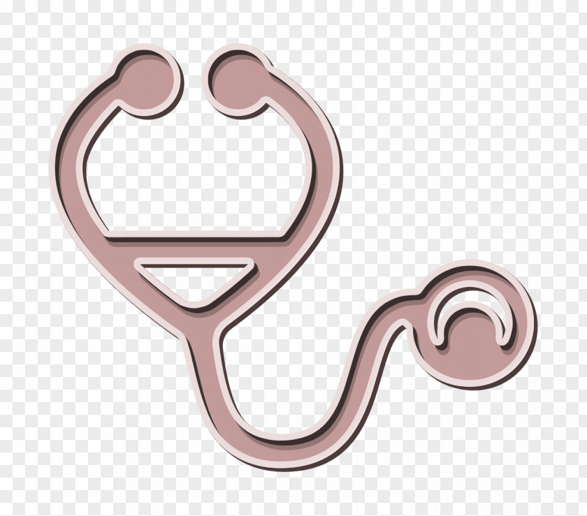 Stethoscope Medical Heart Beats Control Tool Icon Icons Hear PNG