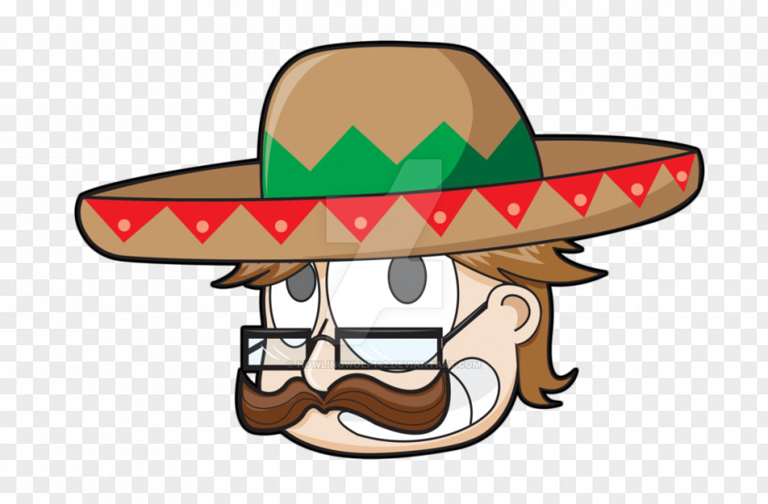 Wolf Avatar Digital Art Cowboy Hat Sombrero PNG