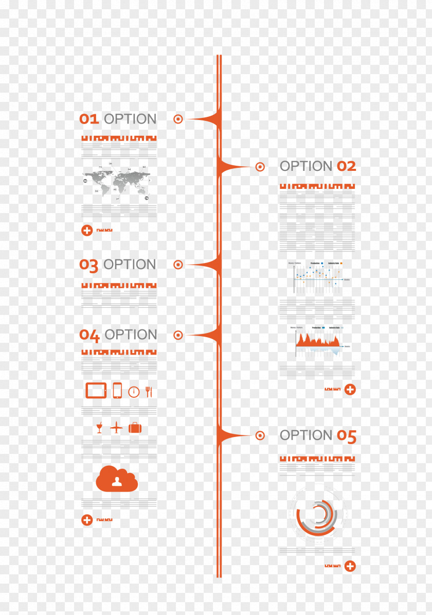 Business Chart Timeline Infographic Graphic Design Icon PNG