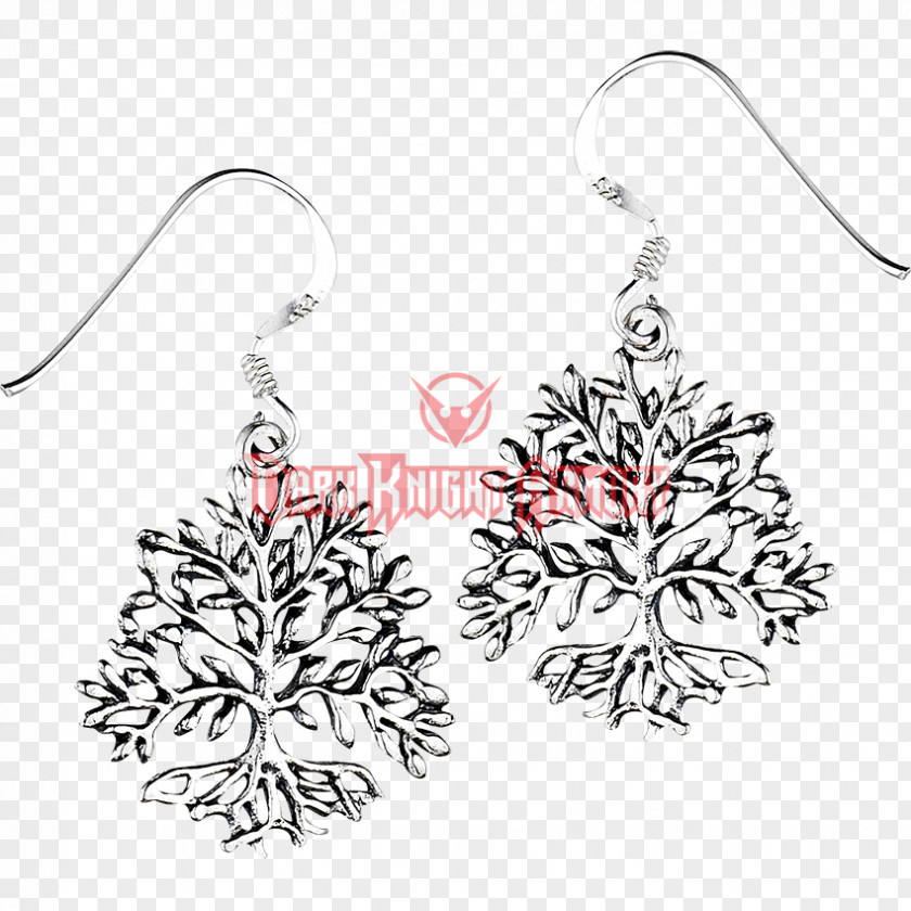 DARK TREE Earring Body Jewellery Christmas Ornament Day PNG