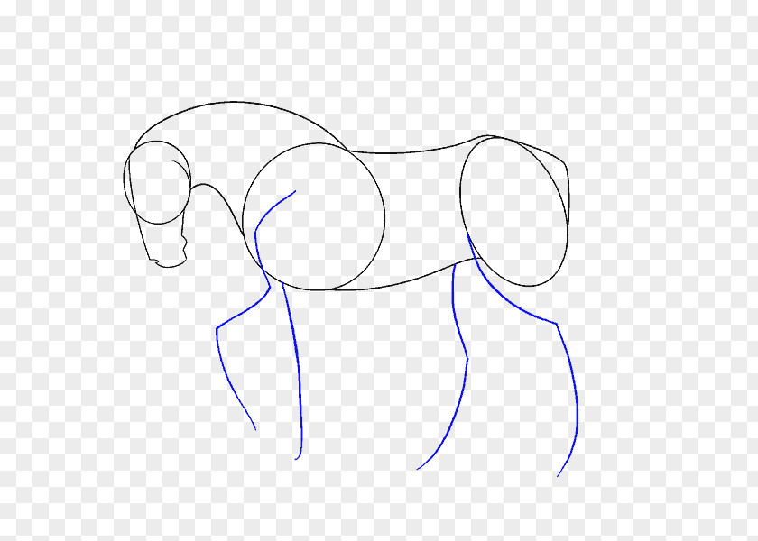 Mane Line Art Clip PNG