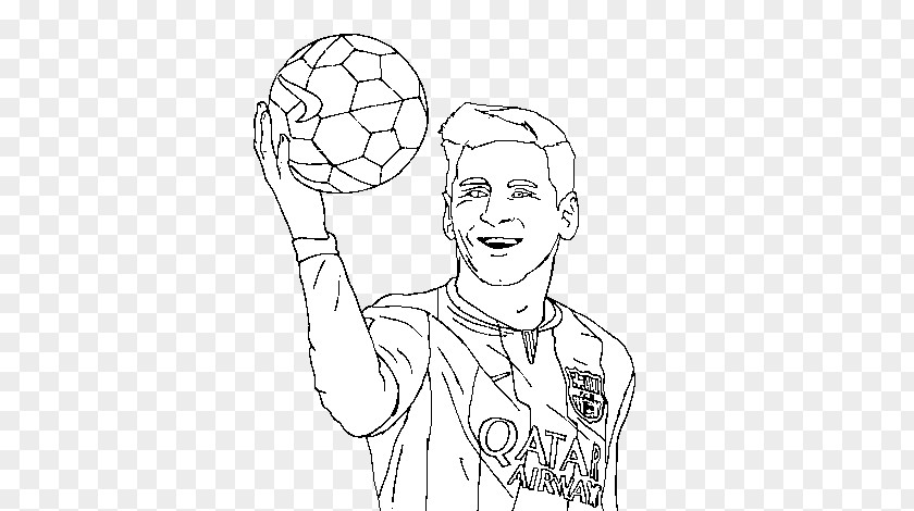 Messi Sketch Easy 2018 World Cup Coloring Book Football Player Messi–Ronaldo Rivalry PNG