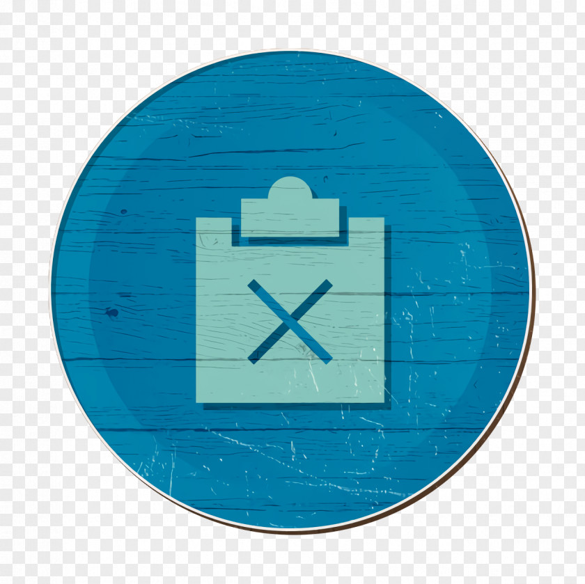 Plate Electric Blue Clipboard Icon Copy Delete PNG