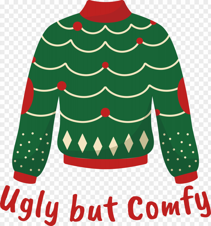 Ugly Comfy Ugly Sweater Winter PNG