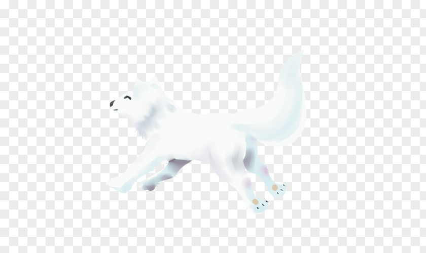 Arctic Fox Text White Illustration PNG