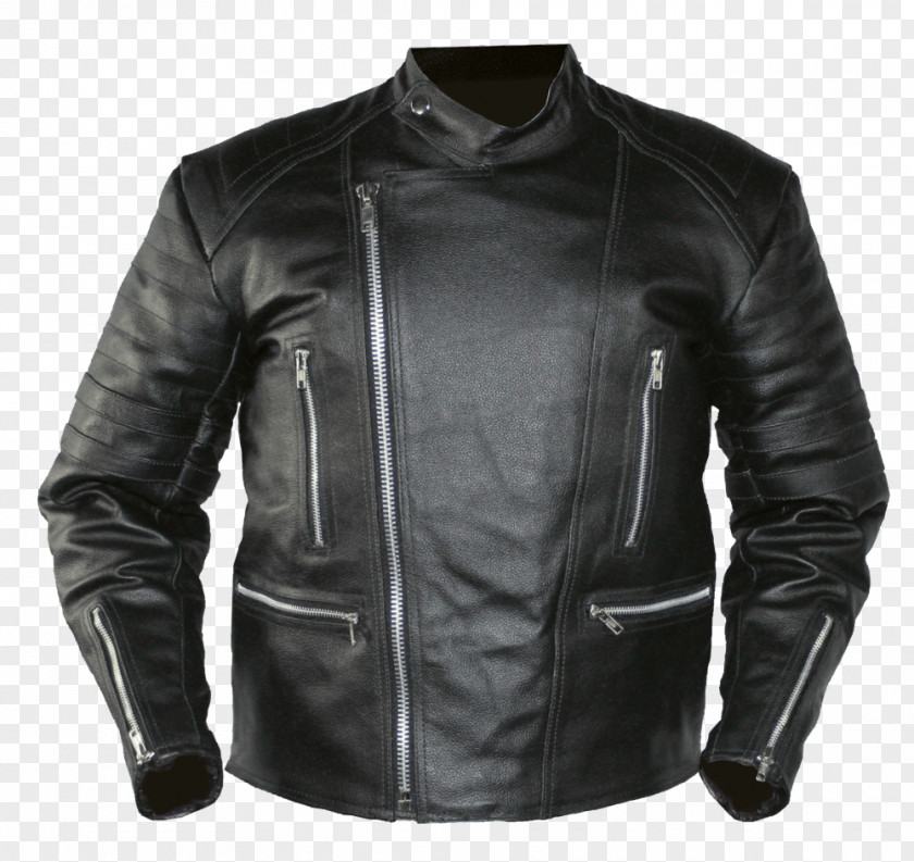 Black Leather Jacket Image Clothing PNG
