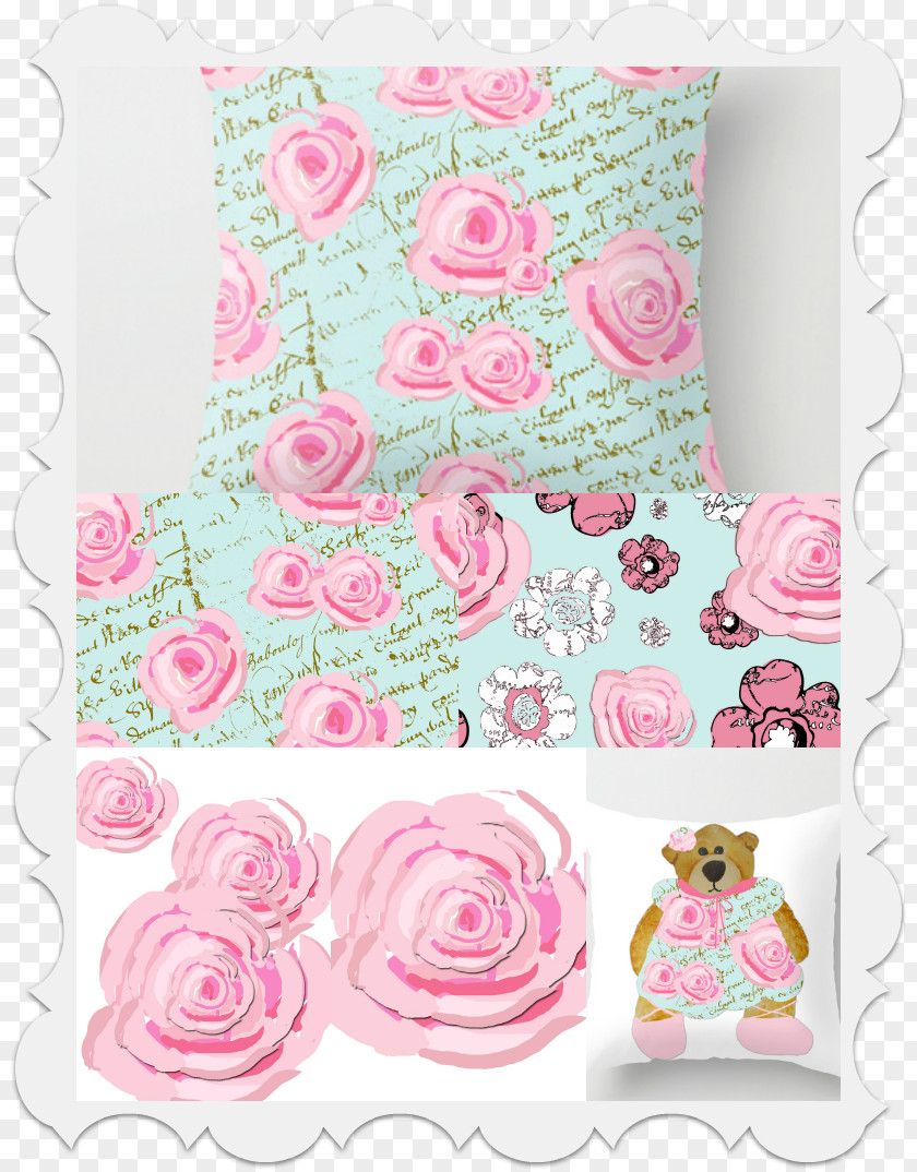Centifolia Roses Spoonflower Rose Garden Textile Wallpaper PNG