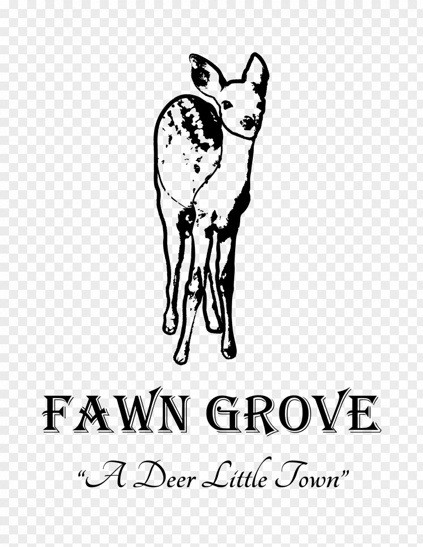 Design Logo Fawn Township Whiskers Graphic Graphics PNG
