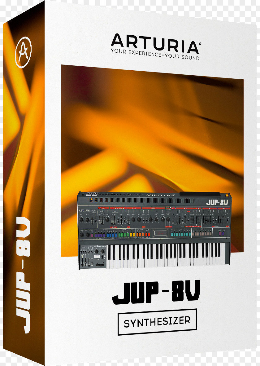 Minimoog Roland Jupiter-8 Jupiter-4 Arturia Sound Synthesizers PNG