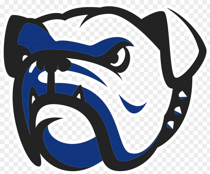 Nonsporting Group Electric Blue Dog Character Cartoon Logo Snout PNG