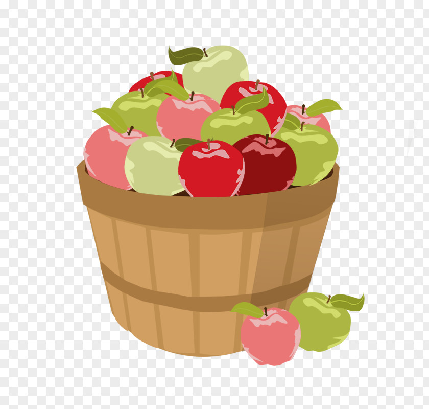 Parry The Basket Of Apples Strawberry Juice Clip Art PNG
