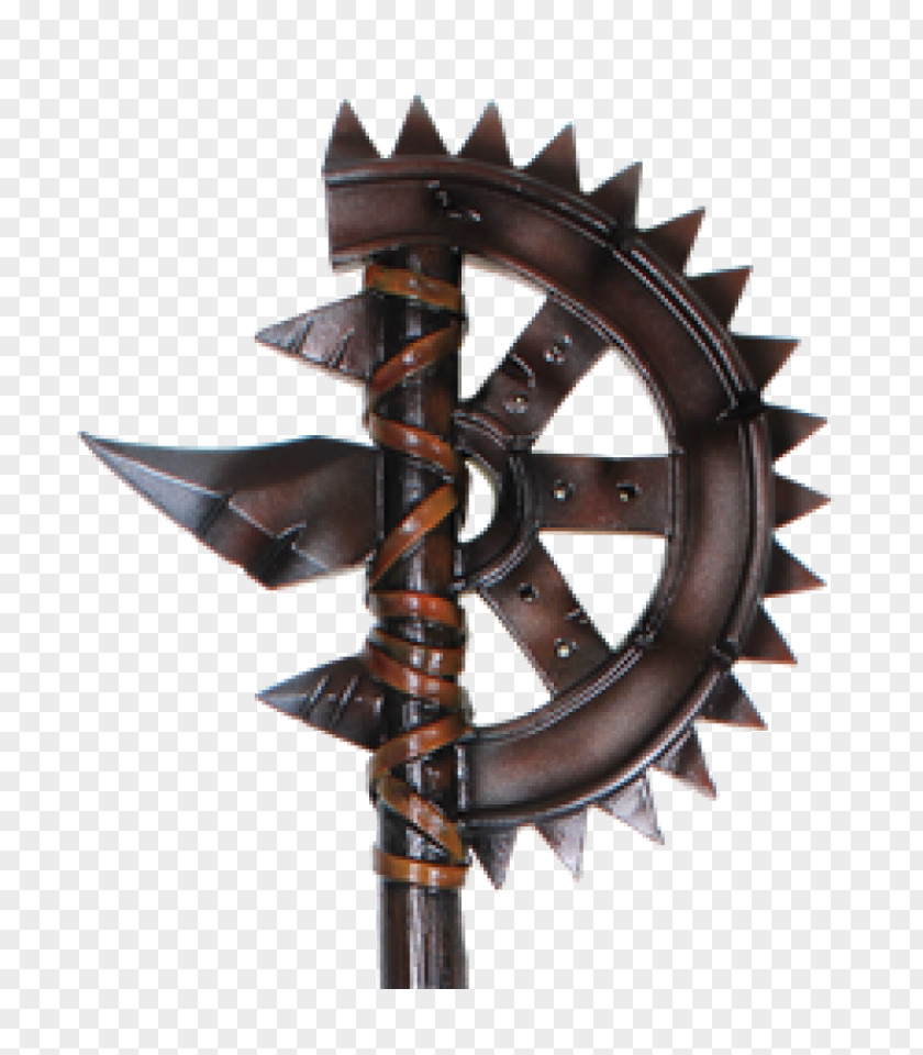 Steampunk Gear Larp Axes Dane Axe PNG