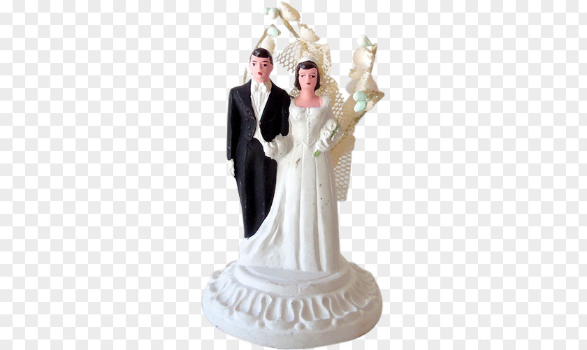 Bride Figurine Statue Ivory PNG