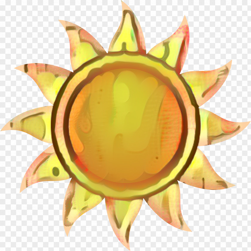 Sticker Symbol Sunflower PNG