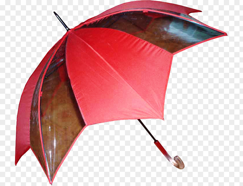 Umbrella Red Brown PNG