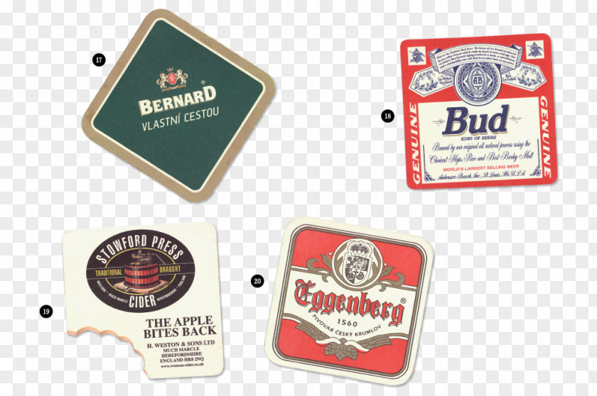 Beer Coasters Guinness Budweiser Design PNG