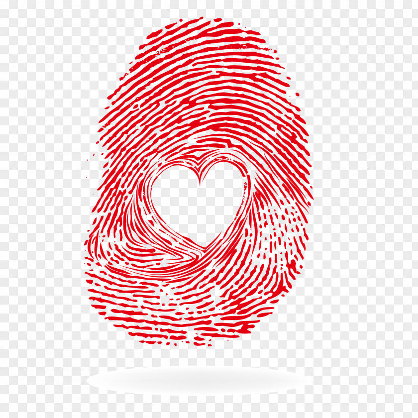 Fingerprint Heart Visual Design Elements And Principles PNG