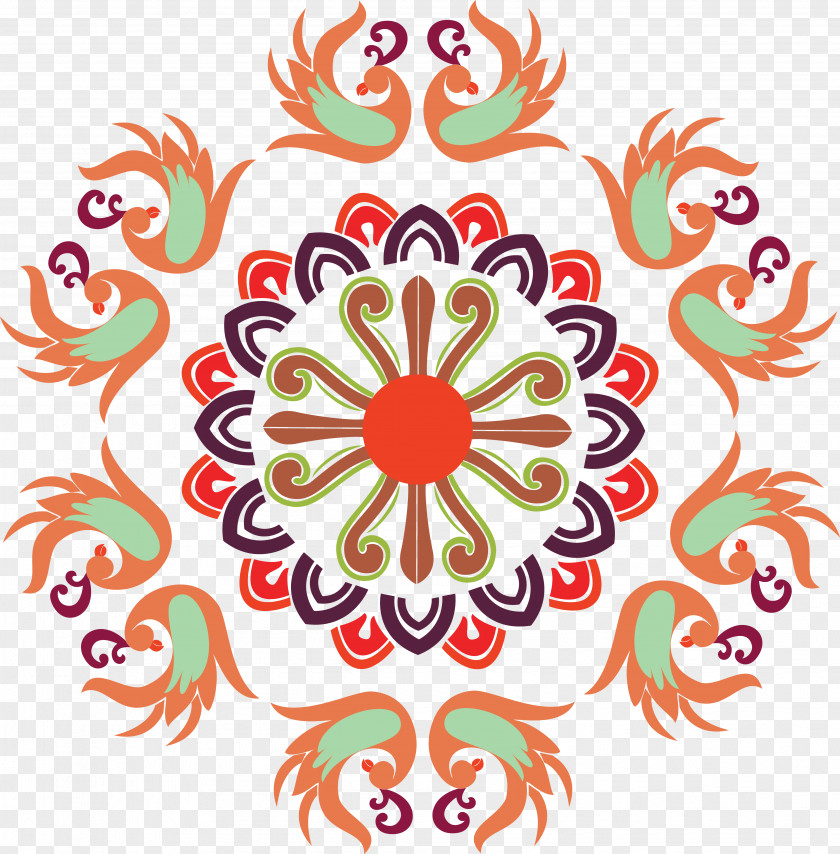 Folk Rangoli Art Graphic Design Drawing PNG