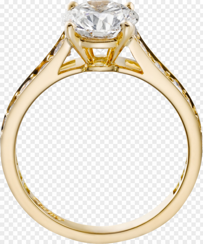 Sparkling Diamond Ring Jewellery Gold Brilliant PNG