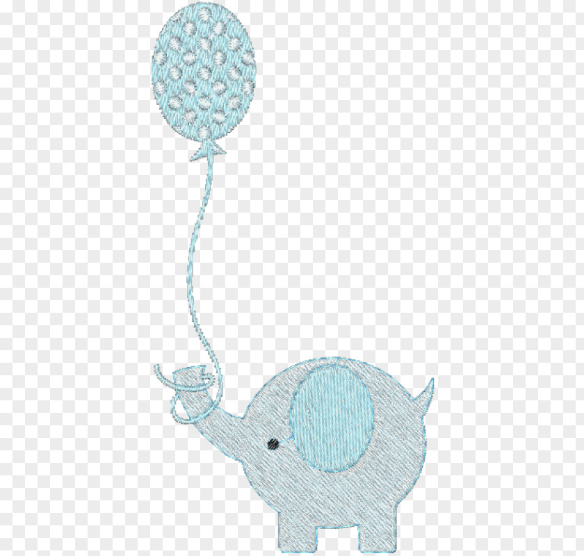 Design Animal Turquoise PNG