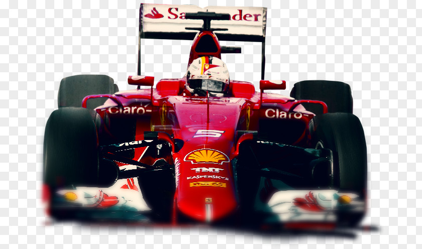 Ferrari Formula 1 One Car Racing Sports Prototype PNG