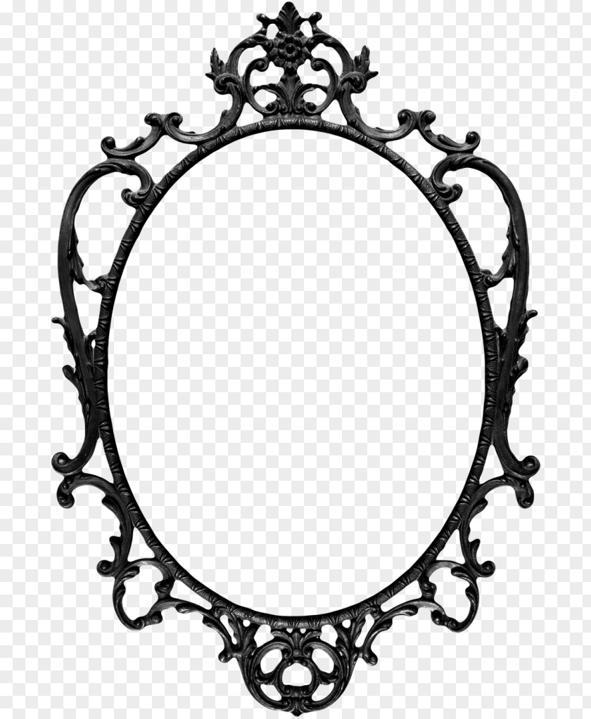 Gothic Vector Picture Frames Vintage Clothing Mirror Drawing Clip Art PNG