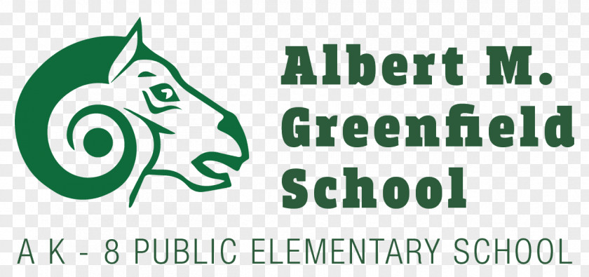 Greenfield Albert M Elementary School Logo Brand Font Product PNG