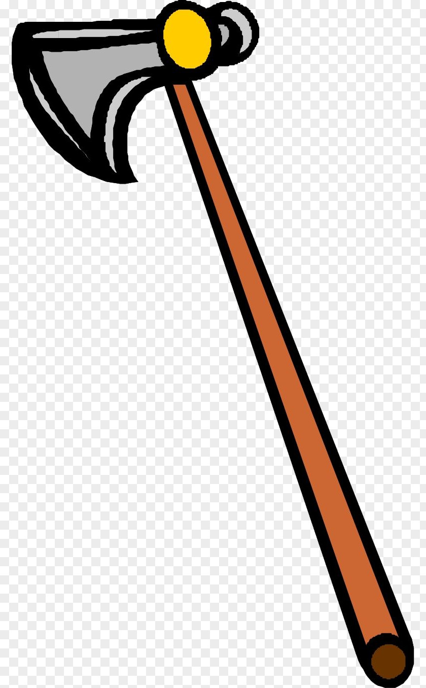 Hand Painted Ax Axe Clip Art PNG