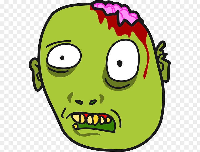 Cartoon Drawing PNG , Free Zombie clipart PNG