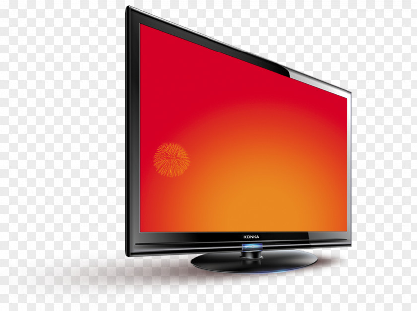HD LCD TV LED-backlit Television Set Liquid-crystal Display PNG