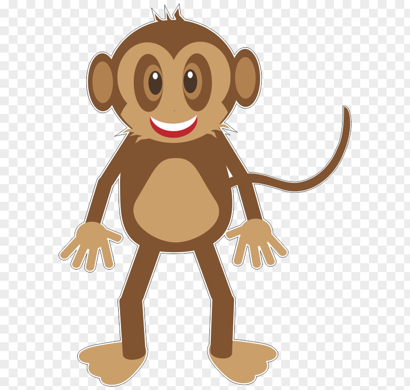 Monkey Primate Clip Art Ape Image PNG