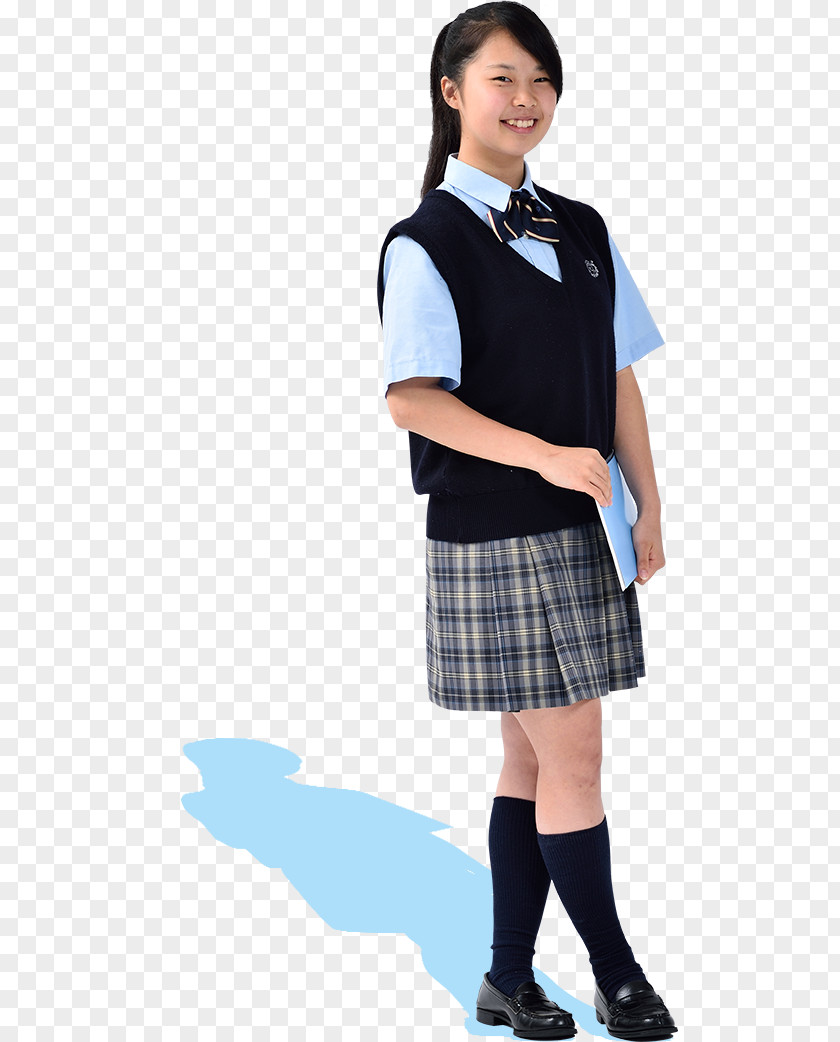 School Uniform Tartan Kilt Costume PNG