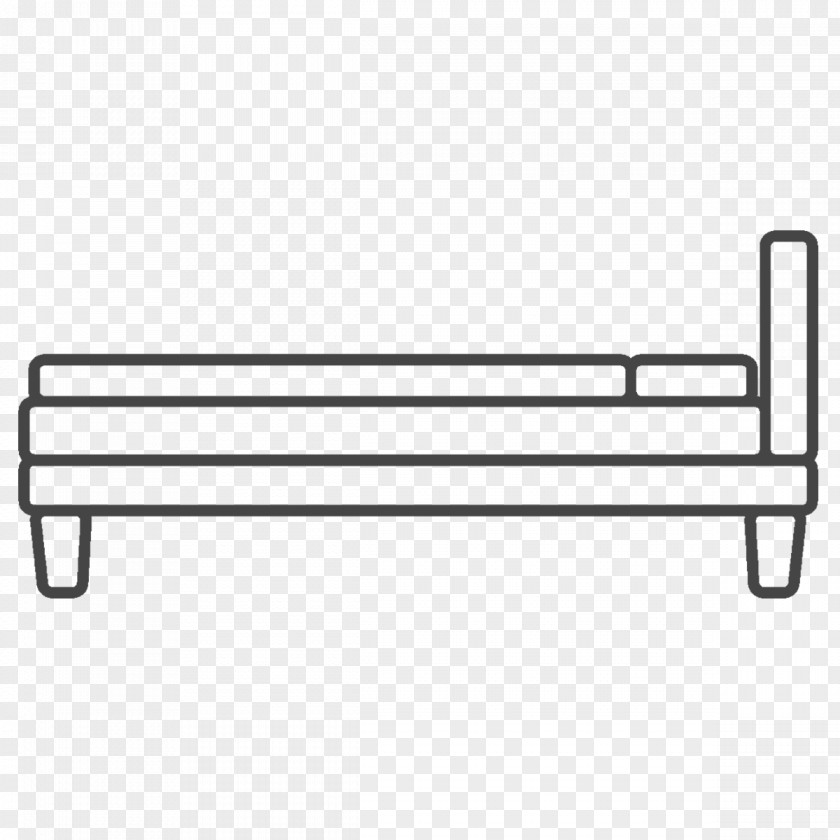 Coloring Book Drawing Line Art Bed Black And White PNG